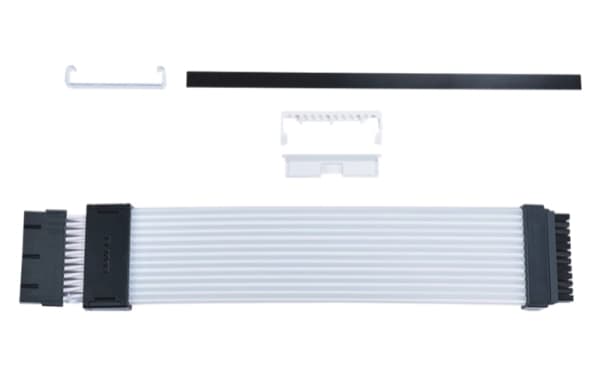 Lian Li Strimer Wireless, 24 pin, Sort, Gjennomsiktig, Silikon, Termoplastisk elastomer (TPE), 0,26 m, 1 stykker