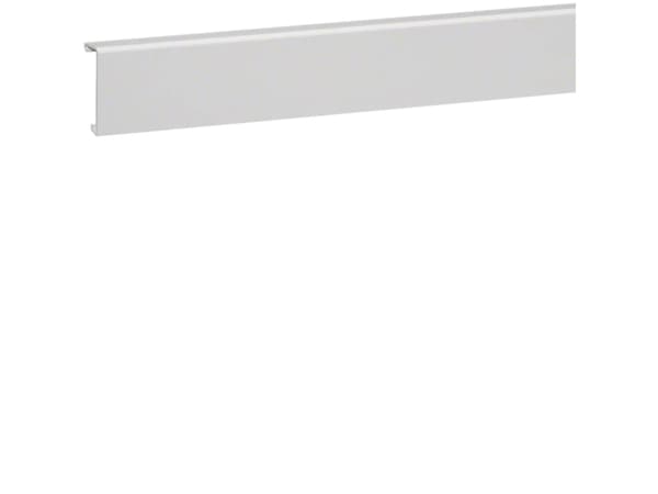 Hager SL2005529016, Kabelbakke deksel, Hvid, Polyvinylklorid (PVC), REACH,RoHS, 20 mm, 2000 mm