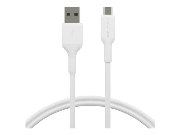 dbramante1928 re-charge - USB-kaapeli - USB (han) til Micro-USB Type B (han) - AC 100-240 V - 1 m - USB Power Delivery (12W) - hvid