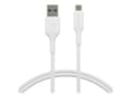 Pikkukuva 1 / 2: dbramante1928 re-charge - USB-kaapeli - USB (han) til Micro-USB Type B (han) - AC 100-240 V - 1 m - USB Power Delivery (12W) - hvid