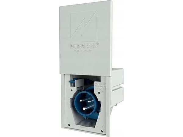 MENNEKES 8001, Blå, Hvit, 3P, IP44, 230 V, 50-60 Hz, 16 A