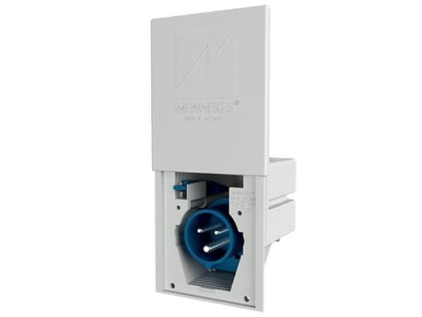MENNEKES 8001, Blå, Hvit, 3P, IP44, 230 V, 50-60 Hz, 16 A