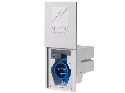 MENNEKES 8001, Blå, Hvit, 3P, IP44, 230 V, 50-60 Hz, 16 A