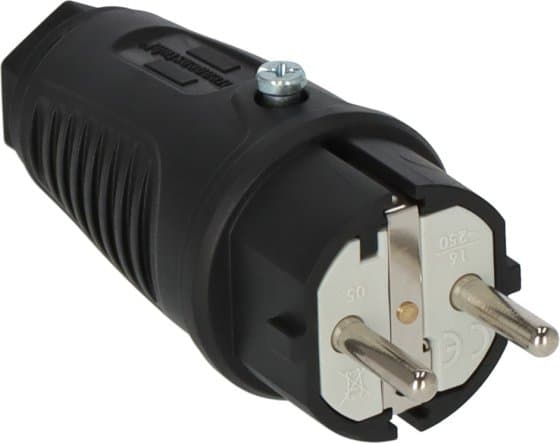 Brennenstuhl 1082040020, tyyppi E/F, lajittelu, kumia, IP54, 230 V, 16 A
