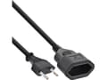 Miniatyrbilde 3 av 3: InLine 16681S, 1 m, CEE7/16, CEE7/16, H03VVH2-F, 250 V, 2.5 A