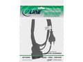 Miniatyrbilde 2 av 3: InLine 16681S, 1 m, CEE7/16, CEE7/16, H03VVH2-F, 250 V, 2.5 A