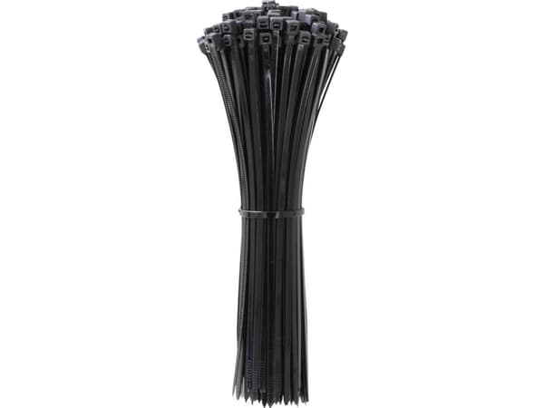 Quadrios 24CA374 Buntebånd Sort UV-stabilisert 100 stk. (24CA374)