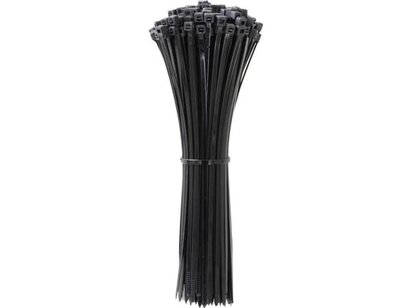 Quadrios 24CA371 24CA371 Kabelband 500 mm 5,1 mm Svart UV-stabiliserad 100 st