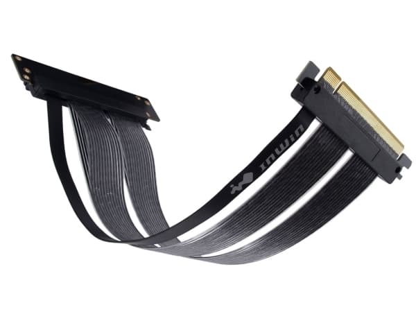 In Win IW-PCIE4-25-BRACKET, PCI-E 4.0 x16, Hankjønn/hunkjønn, Sort, Polyetylen (PE), 0,25 m, 480 g