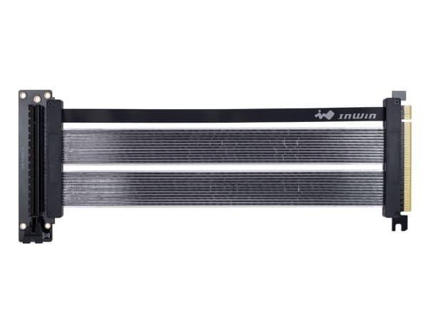 In Win IW-PCIE4-25-BRACKET, PCI-E 4.0 x16, Hankjønn/hunkjønn, Sort, Polyetylen (PE), 0,25 m, 480 g