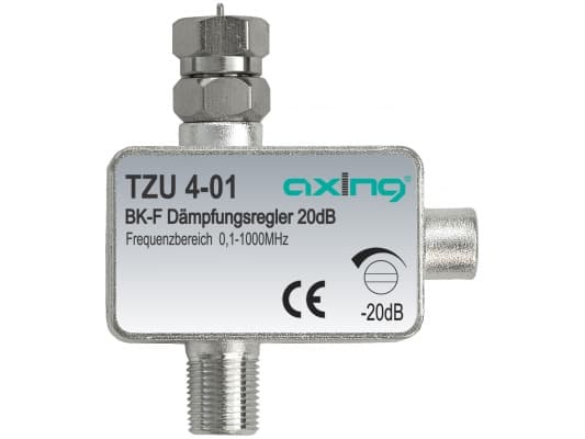 Axing TZU 4-01, Kombiner-kabel, Metallisk, 1 stykker, F