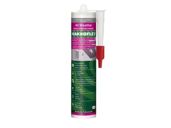 Makroflex "Macroflex" sandariklis 280ml visada skaidrus