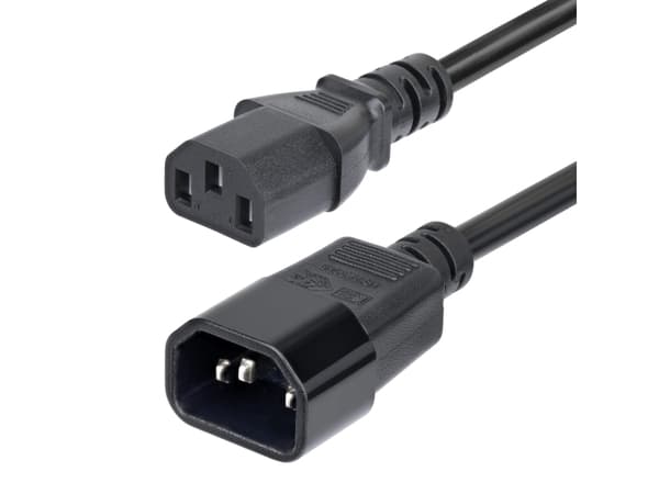 StarTech.com PXTC13C141415FEU, 4,57 m, C14 kopling, C13 kopling, SJT, 250 V, 15 A