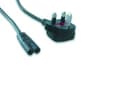Miniatyrbild 1 av 2: Gembird Type G/C7 1.8m, 1,8 m, Strömkontakt typ G, C7 coupler, 3 A