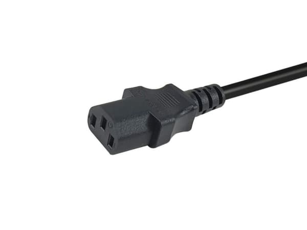 Equip Netzkabel Anschl. C18 -> Schukon. 1.80m 180°gew. sw