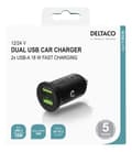 Miniatyrbillede 3 af 4: 12/24 V USB car charger dual USB-A ports, 36 W, 12/24 V