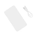 Miniatyrbillede 4 af 8: Powerbank 10.000mAh LiPolymer Ultracompact 2.1A 1xUSB-C 1xUSB-A 1xMicroUSB Hvid