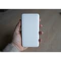Miniatyrbillede 8 af 8: Powerbank 10.000mAh LiPolymer Ultracompact 2.1A 1xUSB-C 1xUSB-A 1xMicroUSB Hvid