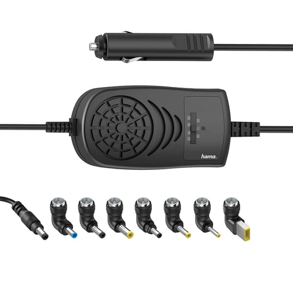 HAMA Strømforsyning Universal 12-16V 15-24V/120W 8x Adapter Sort