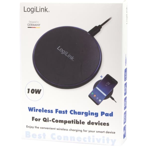 Trådlös laddare Qi 10W Fast charge