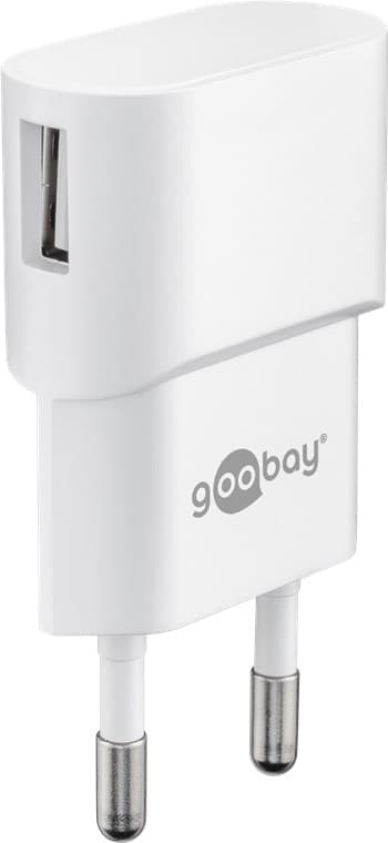 USB-lader (5W) hvit