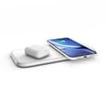 Miniatyrbild 3 av 3: Dubbelladdare Aluminium 30W PD Vit