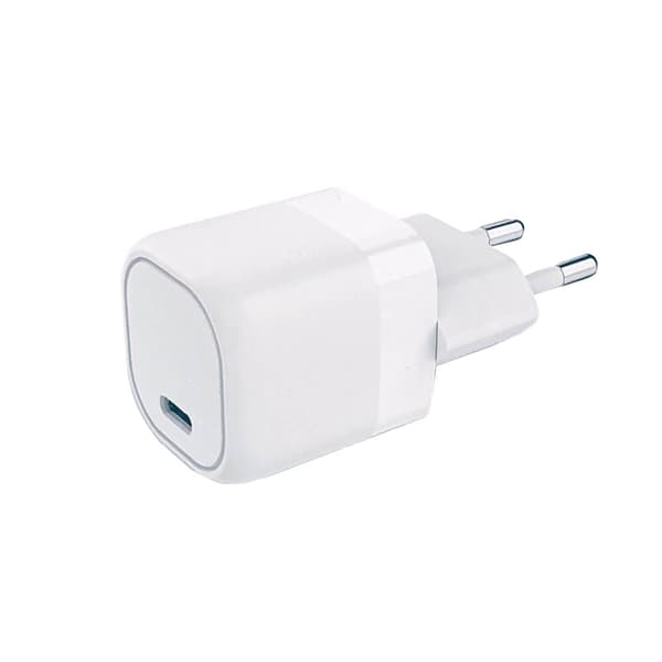 Lader 220V 1xUSB-C PD/PPS 25W Hvit