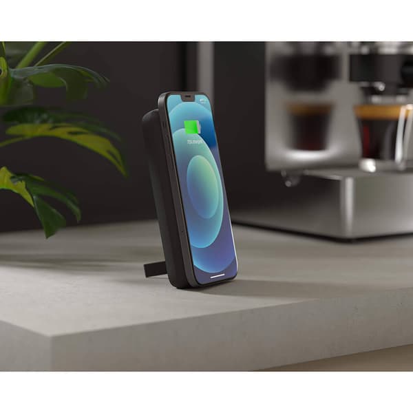 ZENS Magnetic QI Powerbank One Side QI 10000mAh Black
