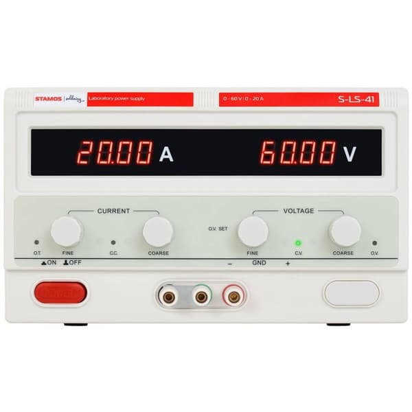 Stamos Soldering Labbaggregat - 0-60 V - 0-20 A DC - 1 200 W