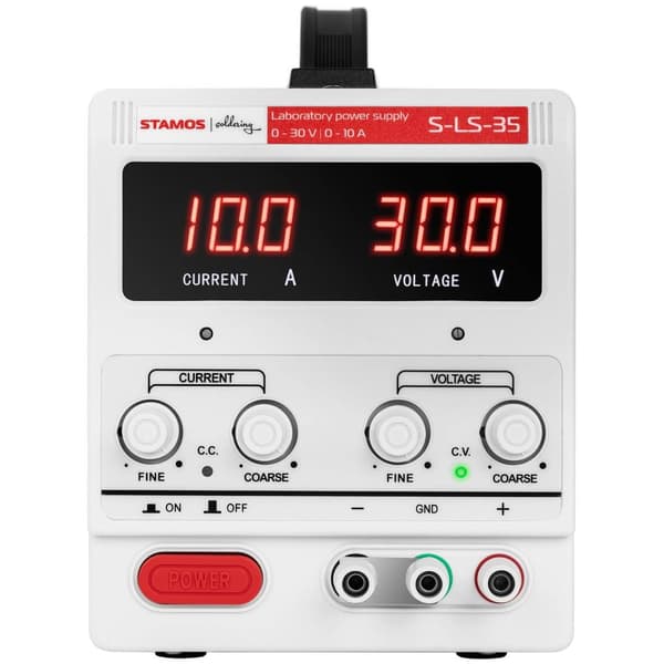 Stamos Soldering Labbaggregat - 0-30 V - 0-10 A DC - 300 W
