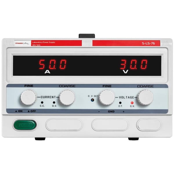 Stamos Soldering Labbaggregat - 0-30 V - 0-50 A DC - 1500 W