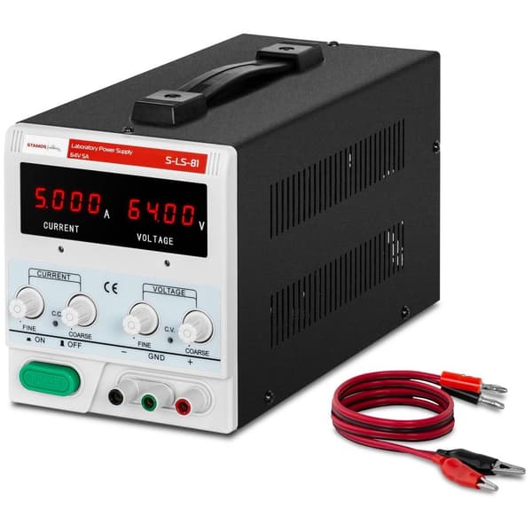 Stamos Soldering Labbaggregat - 0-64 V - 0-5 A DC - 320 W Stamos Soldering Labbaggregat - 0-64 V - 0-5 A DC - 320 W