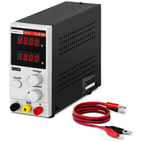 Stamos Soldering Labbaggregat - 0-30 V - 0-10 A DC - 300 W