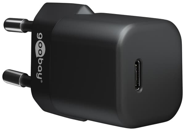 USB-C™ PD (Power Delivery) hurtiglader nano (30 W) svart