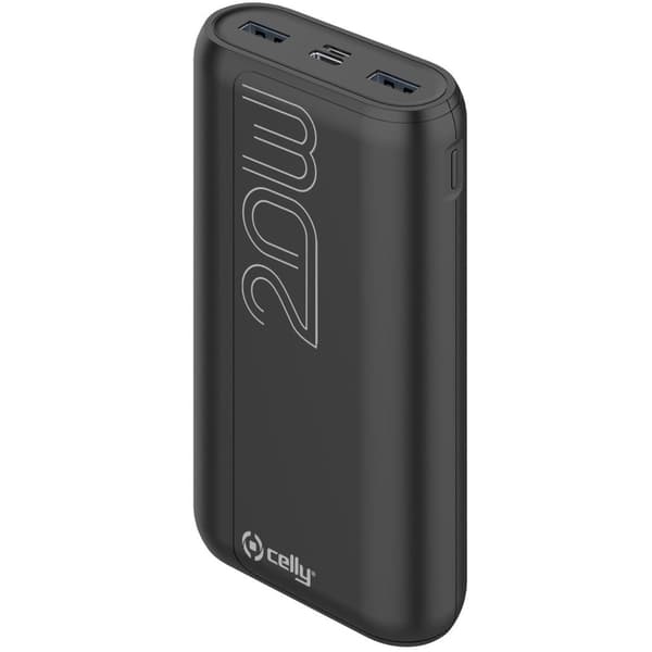 PowerBank PD 20W 20 000 mAh Sort