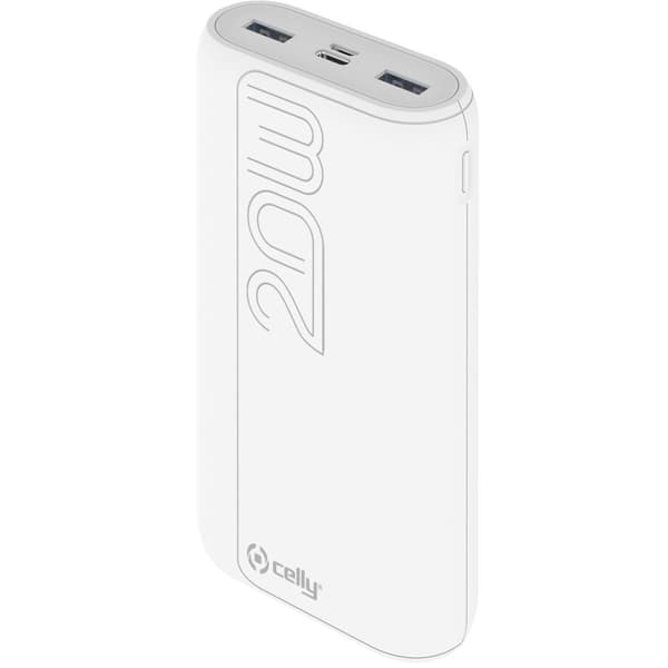PowerBank PD 20W 20 000 mAh Hvit