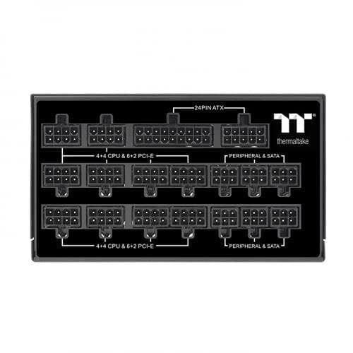 Thermaltake PS-TPD-1550FNFATE-1 strømforsyning 1550 W 24-bens ATX ATX Sort