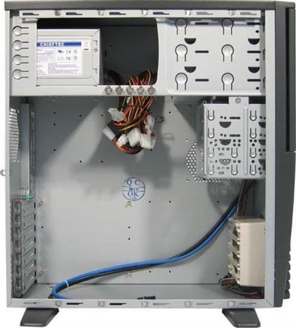 Chieftec GDP-550C strömförsörjningsenhet 550 W 20+4 stift ATX PS/2 Svart