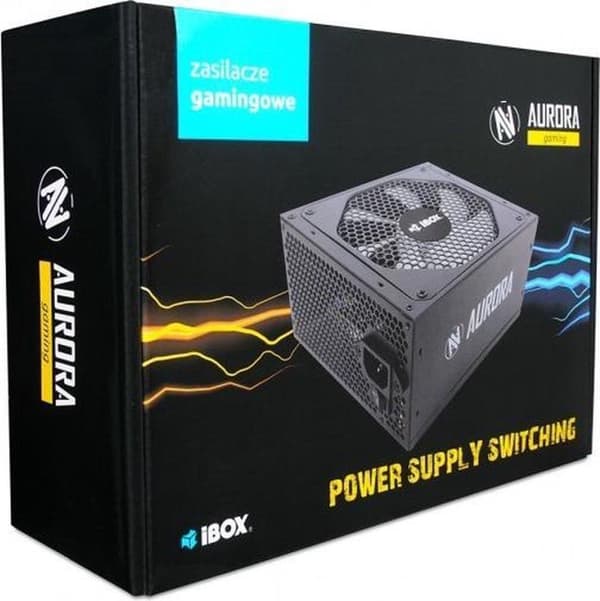 iBox Aurora 500W strømforsyningsenhed 20+4 pin ATX ATX