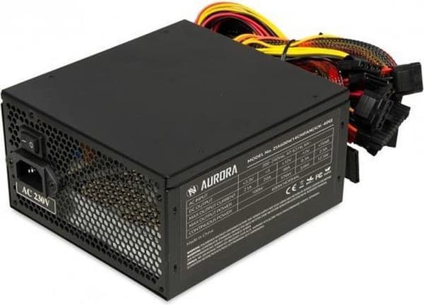 iBox Aurora 500W strømforsyningsenhed 20+4 pin ATX ATX