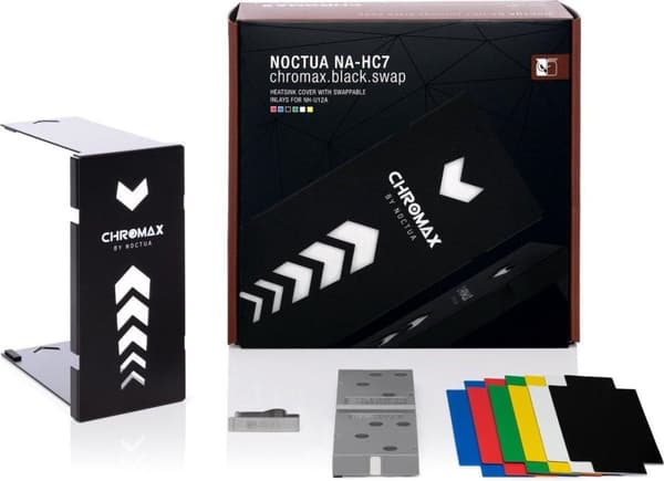 NOCTUA-HÅLLARE NA-HC7 CHROMAX SVART BYTE