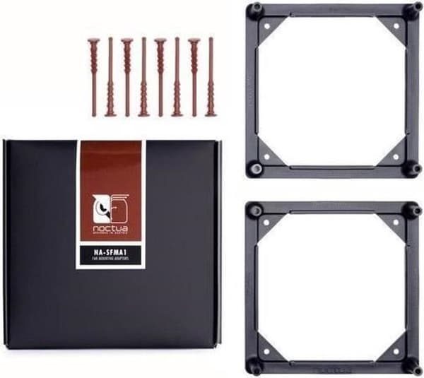Noctua NA-SFMA1 datorkylningskomponent Universal monteringssats Svart 2 st.