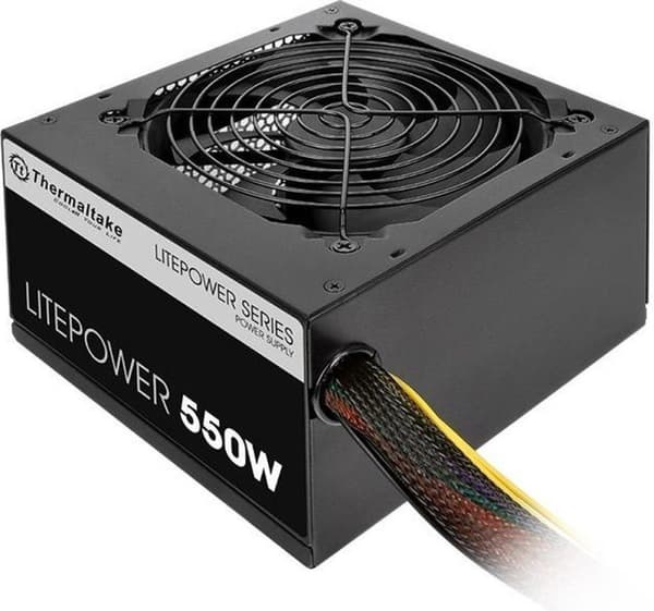 Thermaltake PS-LTP-0550NPCNEU-2 Litepower II Sort 550W (Aktiv PFC, 2xPEG, 120mm). Sort