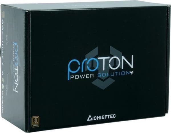 Chieftec BDF-500S nätaggregat 500 W PS/2 Svart