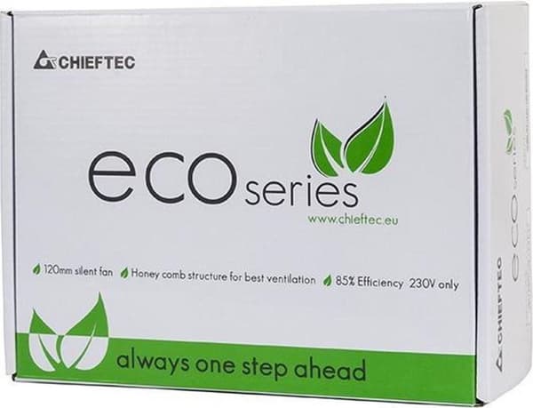 Chieftec GPE-600S strømforsyningsenhed 600 W 24-pin ATX PS/2 Sort