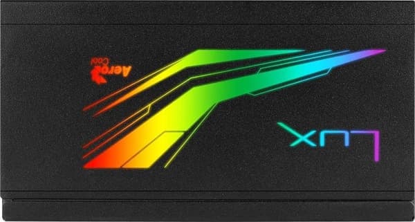 Aerocool Lux RGB 750W strømforsyning Sort
