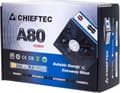 Miniatyrbillede 4 af 4: Chieftec CTG-750C strømforsyningsenhed 750 W ATX Sort