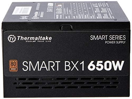 Thermaltake Smart BX1 strømforsyningsenhed 650 W 24-pin ATX ATX Sort Sort
