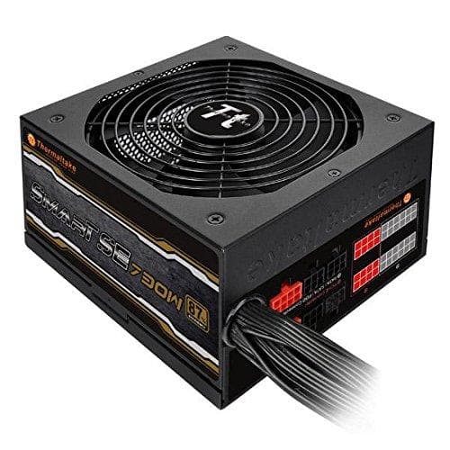 Thermaltake SPS-730M strømforsyningsenhed 730 W 20+4 pin ATX ATX Sort Sort