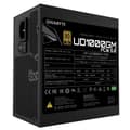 Miniatyrbillede 5 af 6: Gigabyte UD1000GM PG5 strømforsyningsenhed 1000 W 20+4 pin ATX ATX Sort